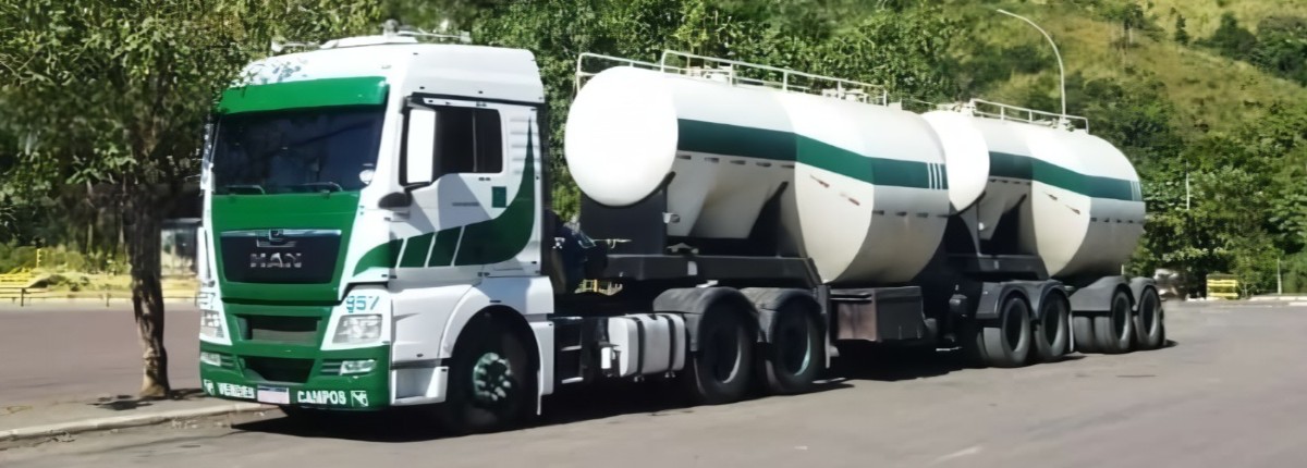 Caminhão 2 da frota Verdes Campos